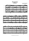 Gottschalk's Pasquinade for flute quartet