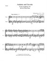 Andante and Gavotte by William Boyce for Flute Duet