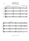 Symphony No.8 by William Boyce for Flute Quartet