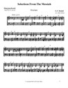 Selections from Handel's Messiah for Flute and Clarinet Duet