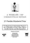 A Wreath of Christmas Songs - easy woodwind trios