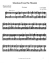 Handel Messiah Selections for Flute Duet