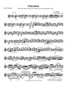 J.S. Bach Chaconne for solo (unaccompanied) Clarinet